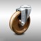 Service Caster 5 Inch SS High Temp Phenolic Wheel Swivel Bolt Hole Caster SCC-SSBH20S514-PHSHT - alternate 1
